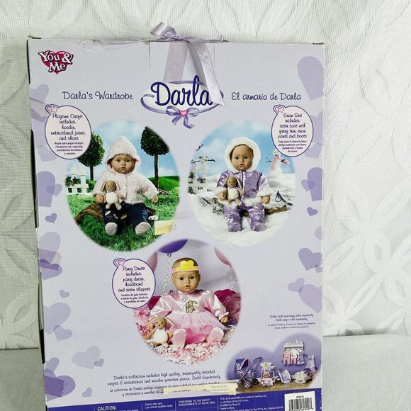 5 for $25| You & Me Darla Playtime Outfit for 18" Doll Clothes 2007 Hoodie Jeans - Picture 4 of 7